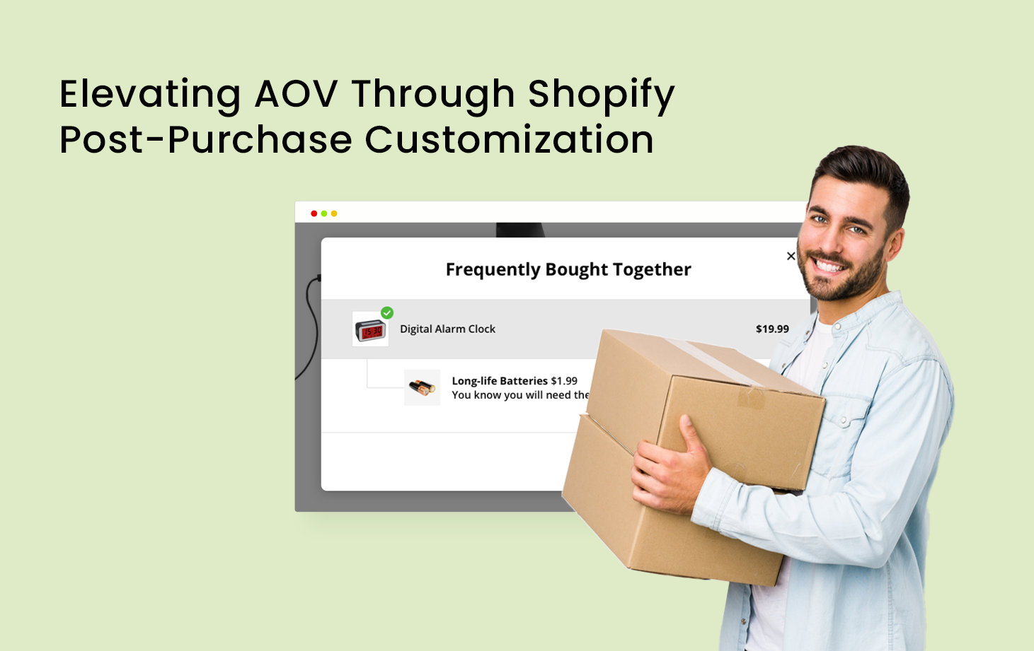 Elevating AOV Through Shopify Post-Purchase Customization