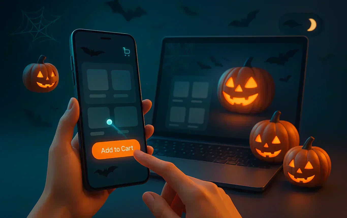 Halloween Graphics for Shopify Web Design