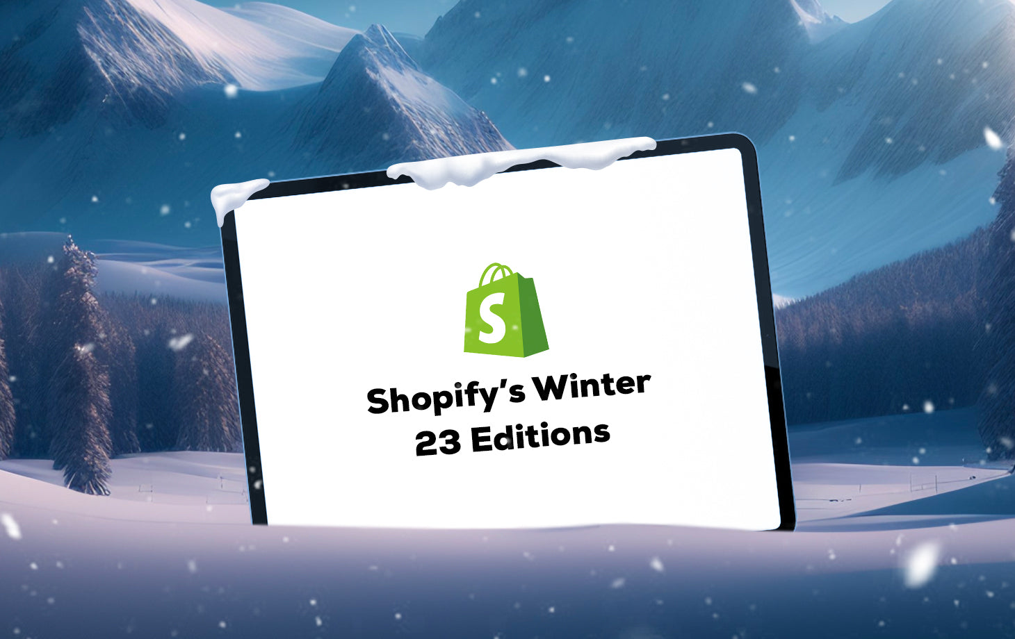 shopify winter 23 editions: all you should know