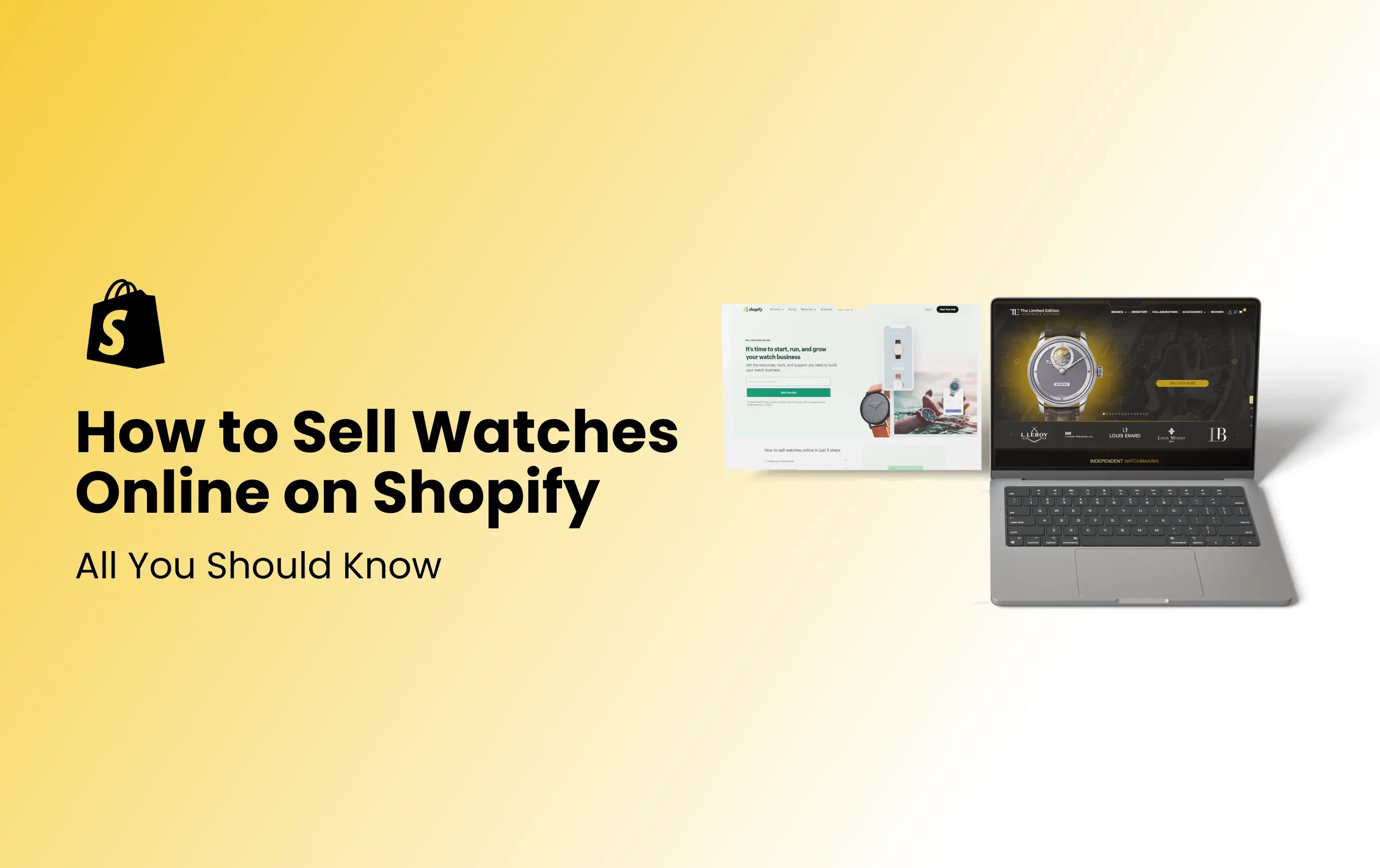 How To Sell Watches Online On Shopify - Complete Guide